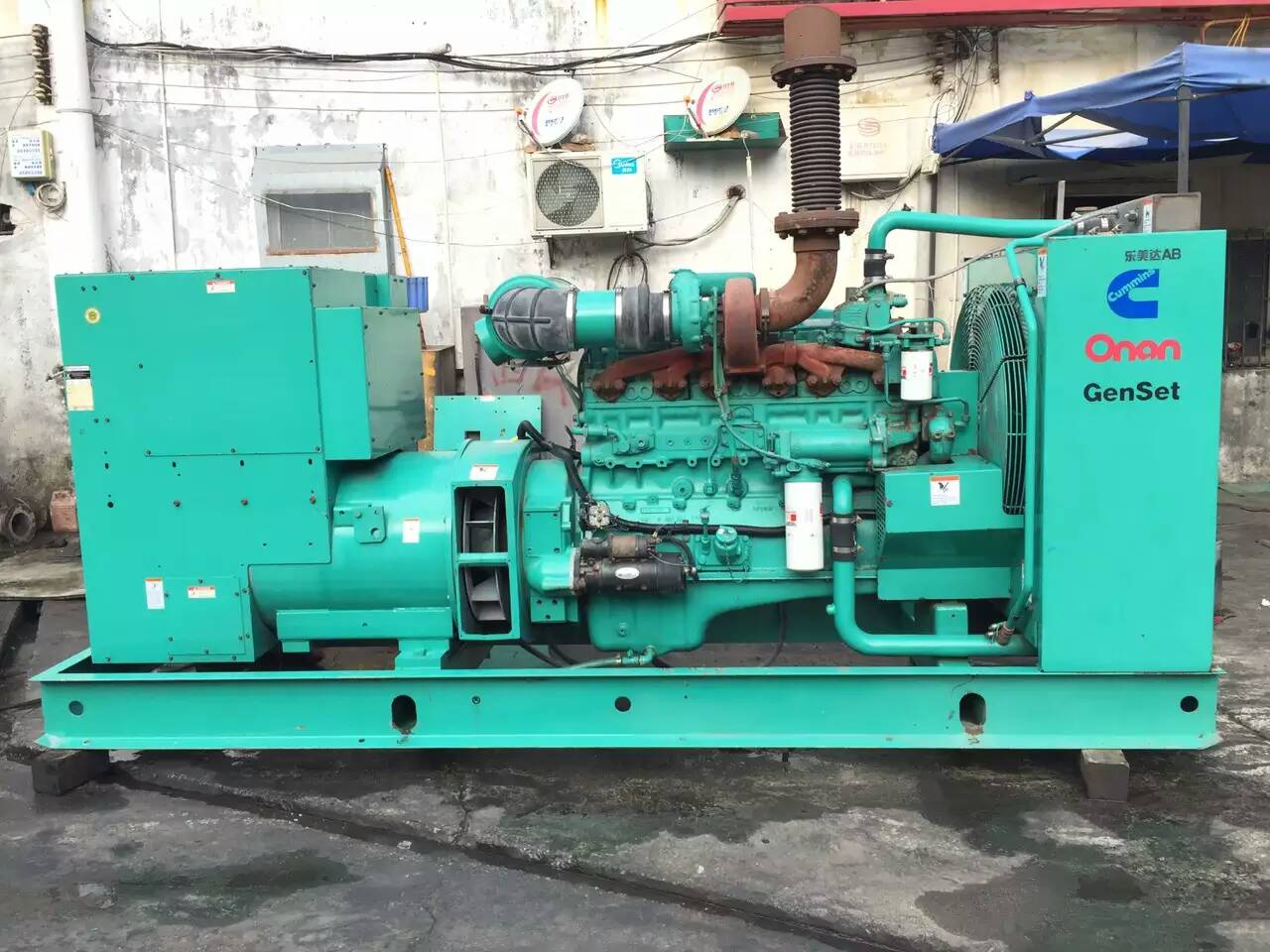太康租赁发电机-柴油发电机不正常冒烟的原因